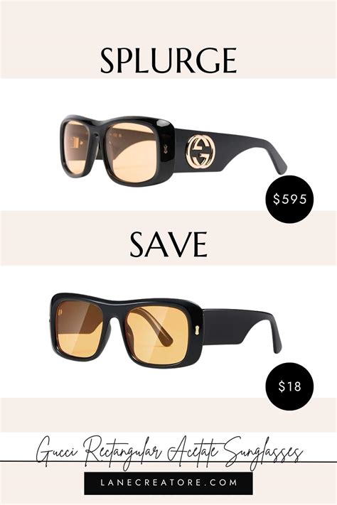 gucci sunglasses dupes|gucci inspired sunglasses.